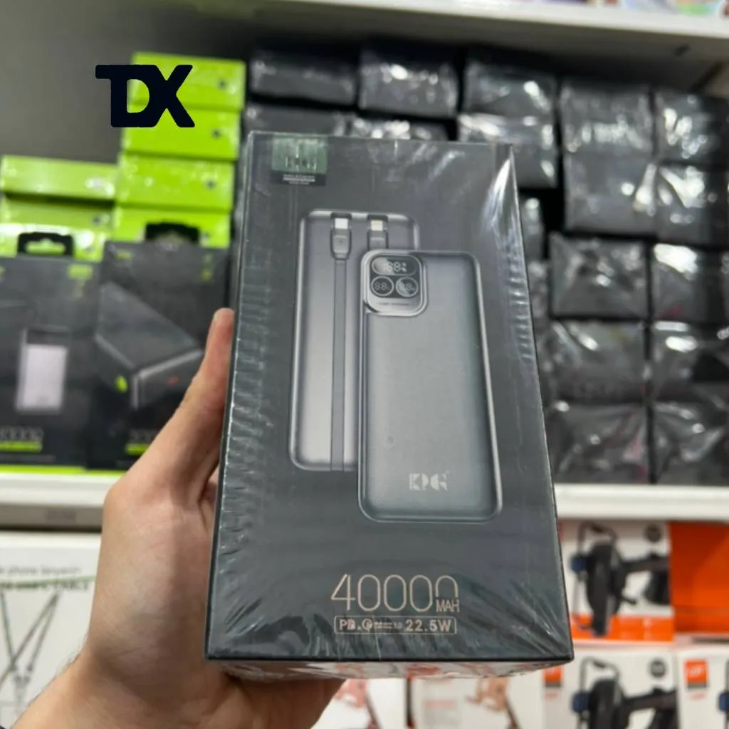 پاوربانک 40000میلی آمپر کی پی جی مدل KPG-401