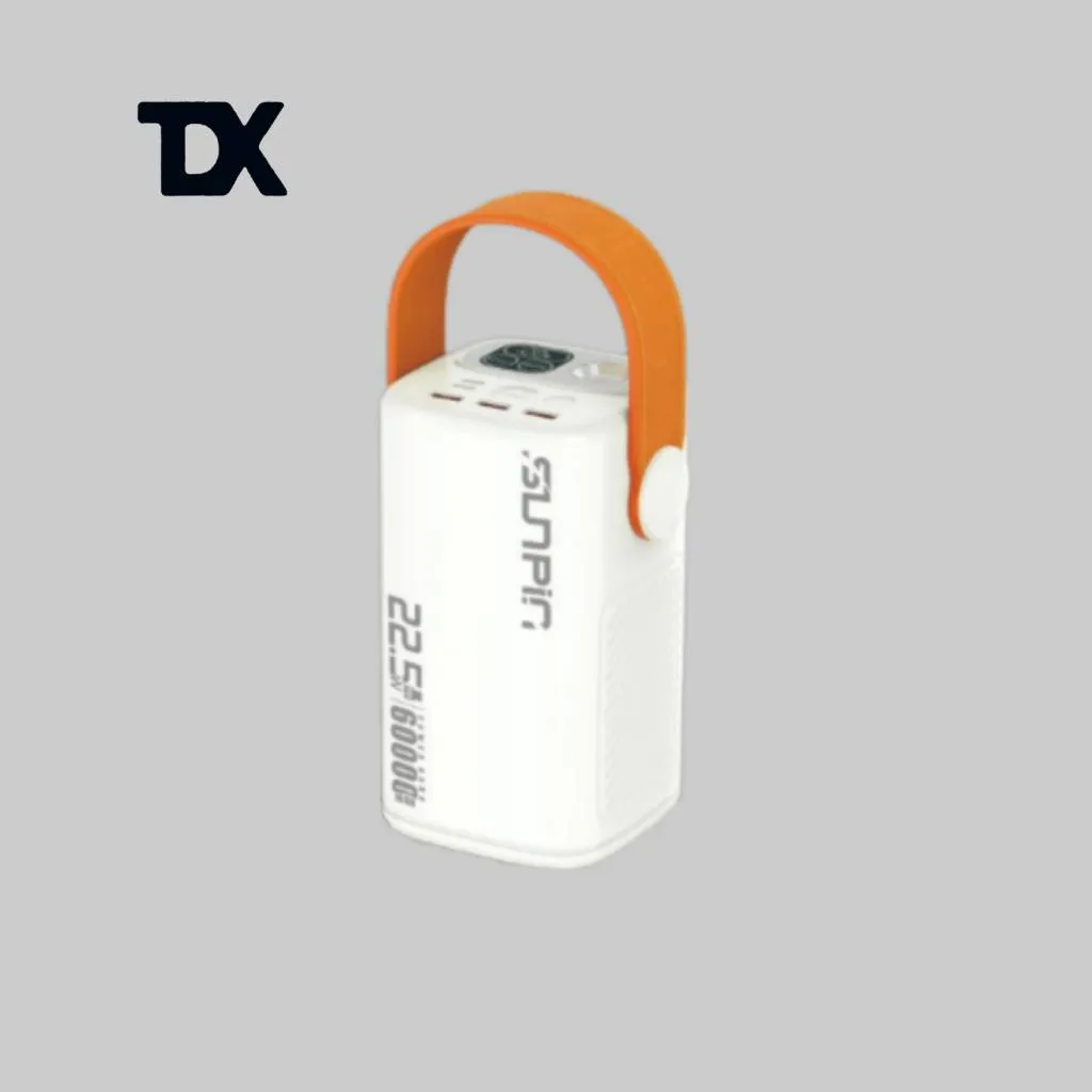 پاوربانک 60000میلی آمپر سان پین Sunpin مدل SPD-600