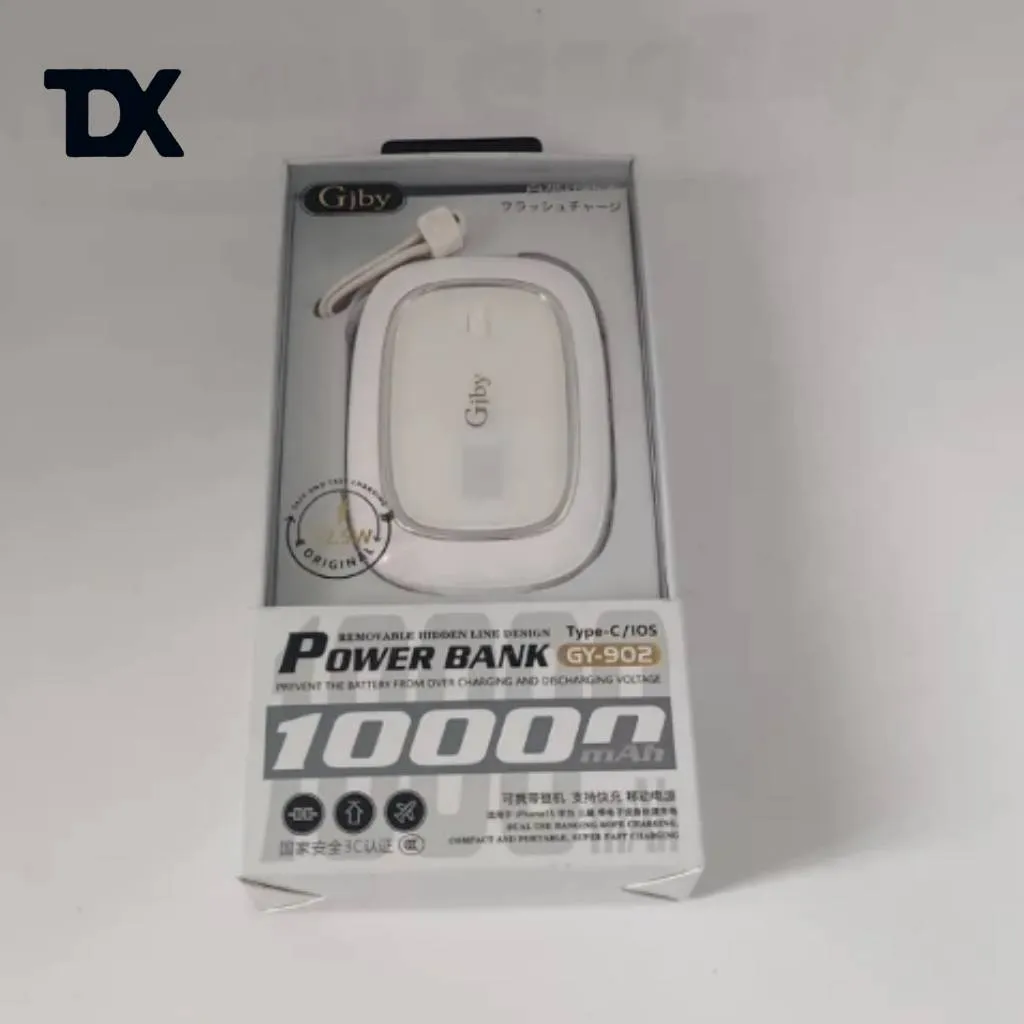 پاوربانک 10000هزار میلی آمپر Giby مدل GY-902