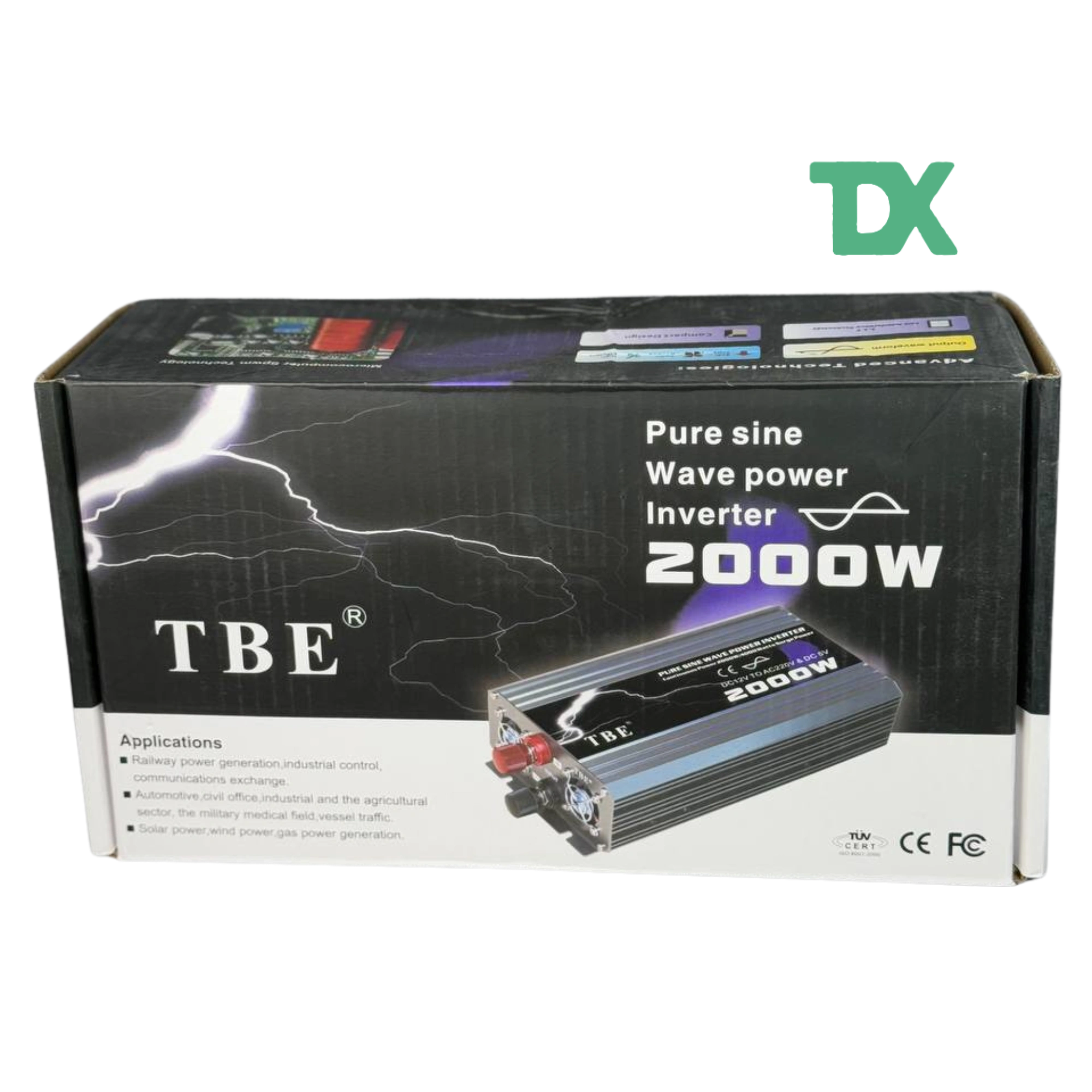 اینورتر سینوسی ۲۰۰۰ وات TBE