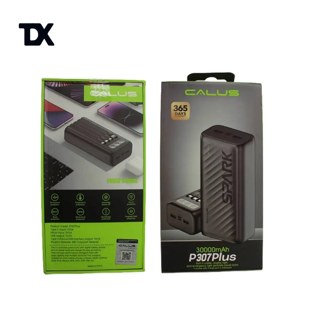 پاوربانک 30000میلی آمپر کالوس مدل P307Plus