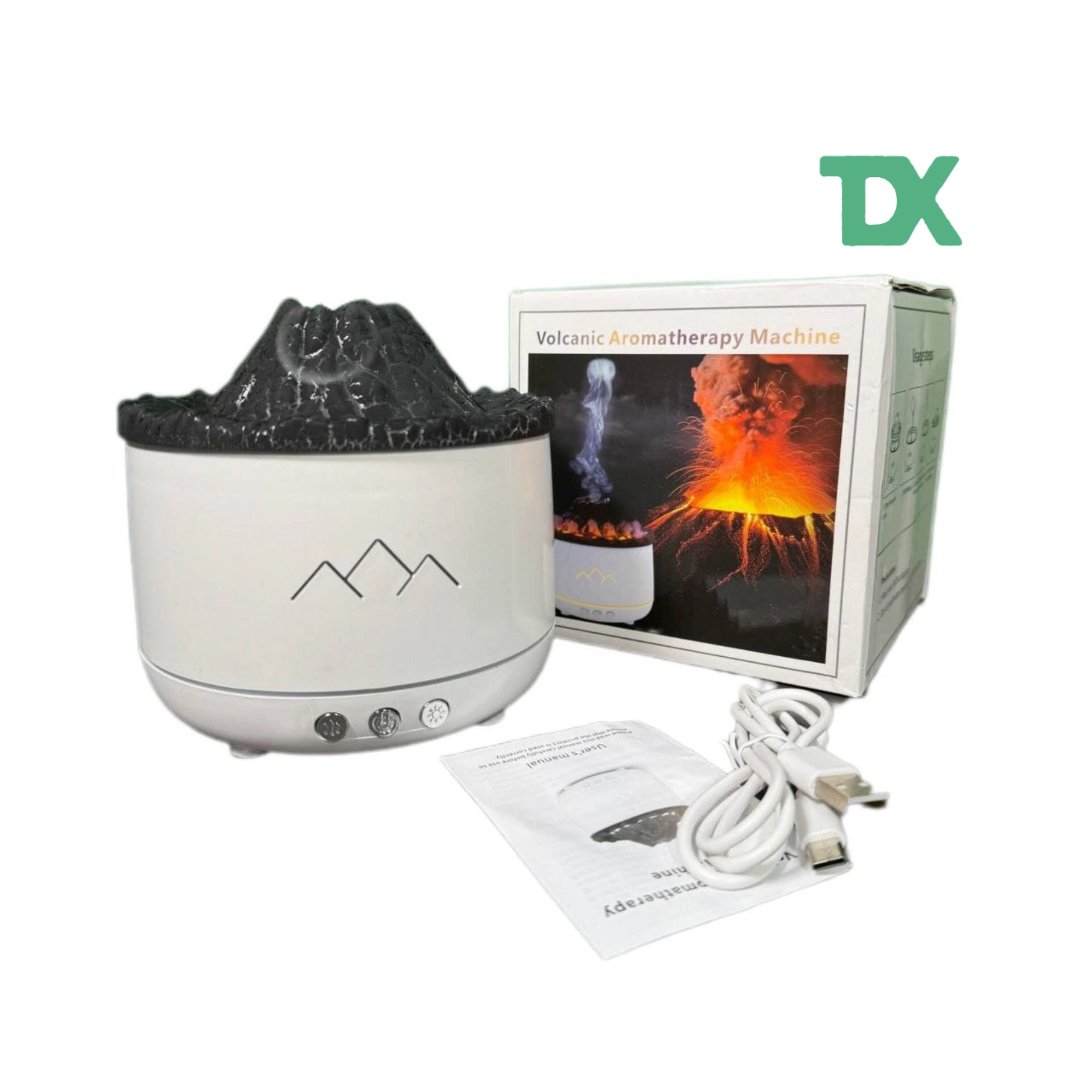 چراغ خواب و دستگاه بخور آتشفشان Volcano