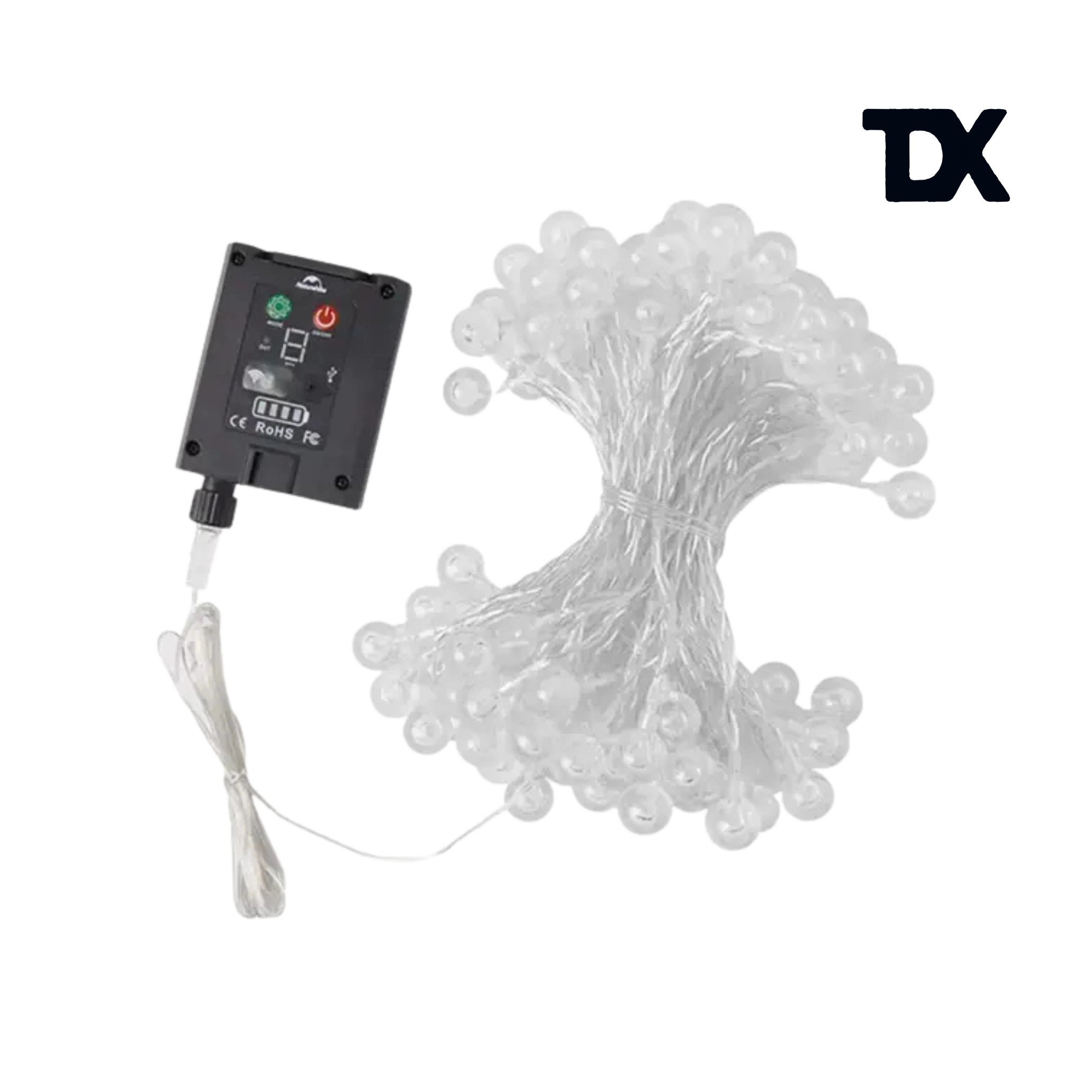 چراغ ریسه ای 20 متری سولار نیچرهایک CNH22DQ027