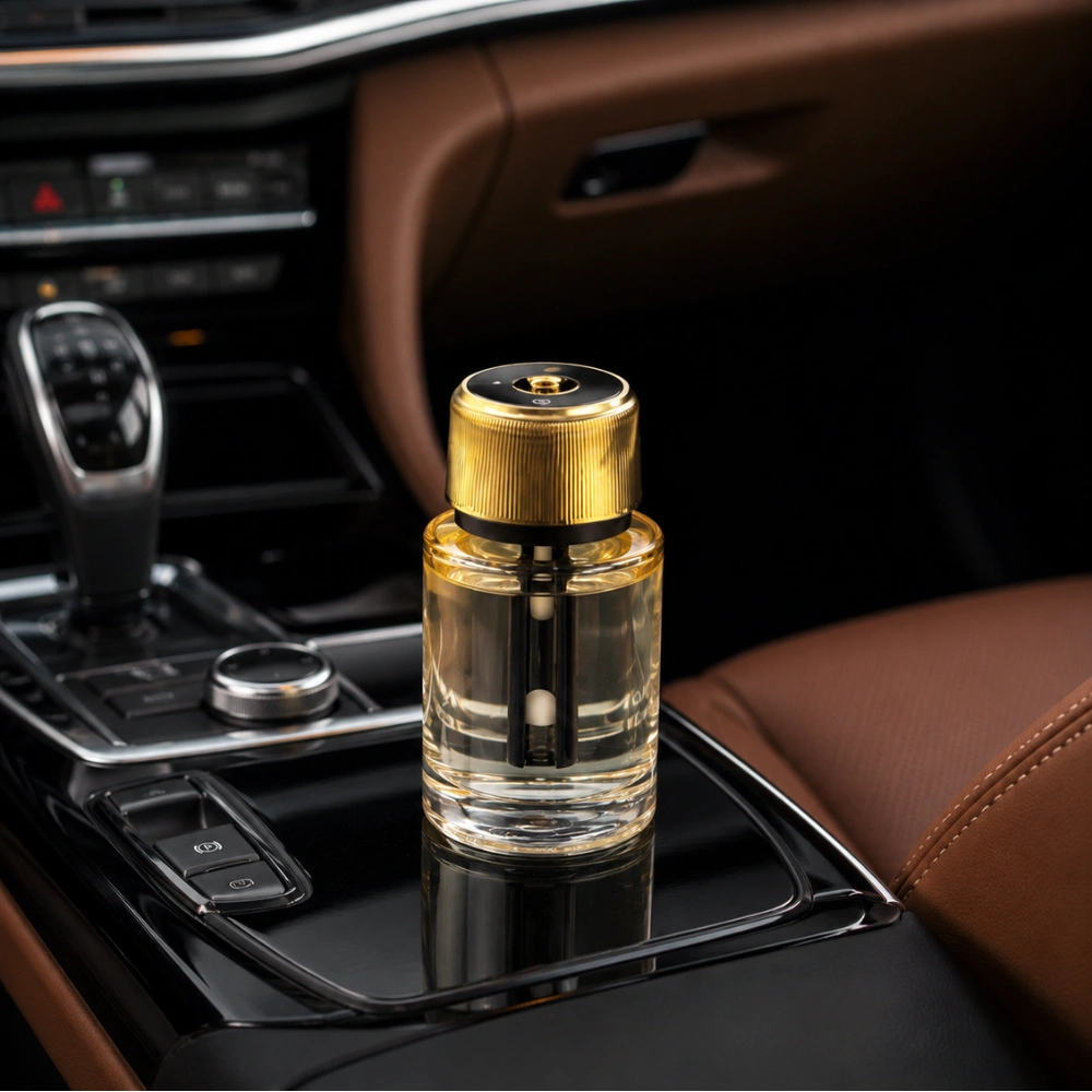 بخور لیزری کارفرگرنس طلایی 160 میل CAR FRAGRANCE اورجینال