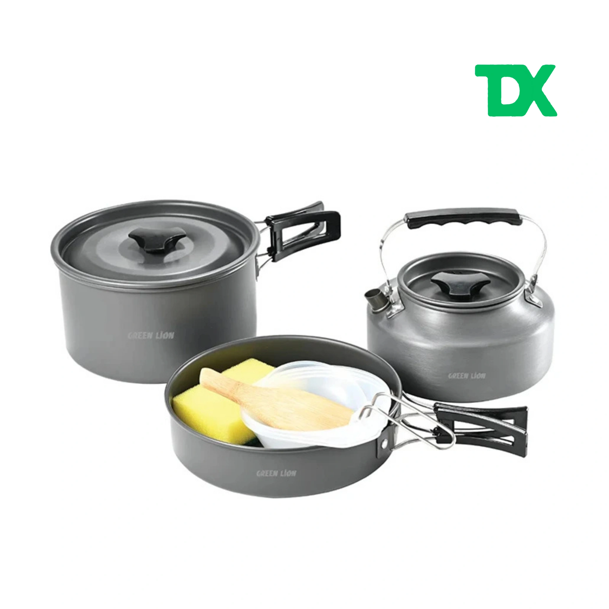 ست ظروف آلومینیومی ۳ الی ۴ نفره مدل TZ301