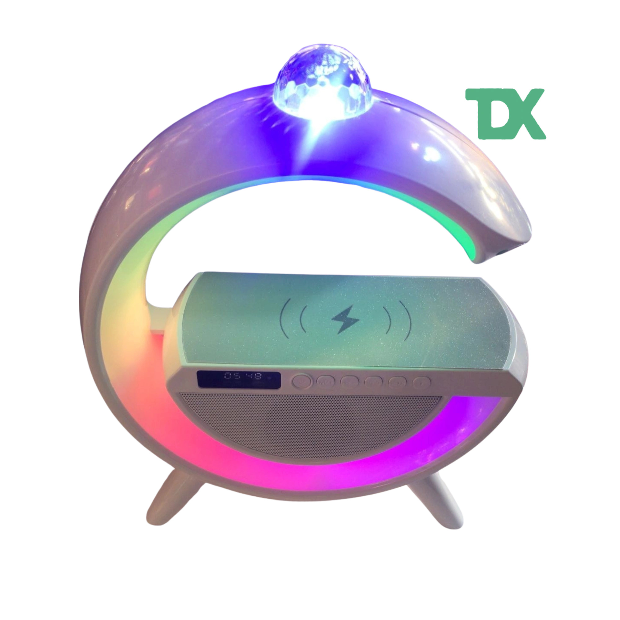 اسپیکر و شارژر وایرلس G2388 با رقص نور