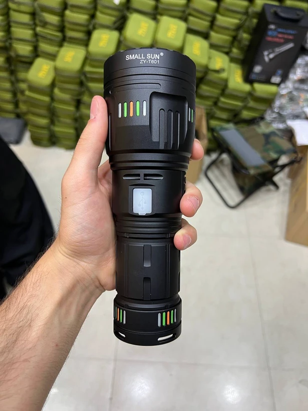 چراغ قوه شارژی اسمال سان مدل ZY-T601