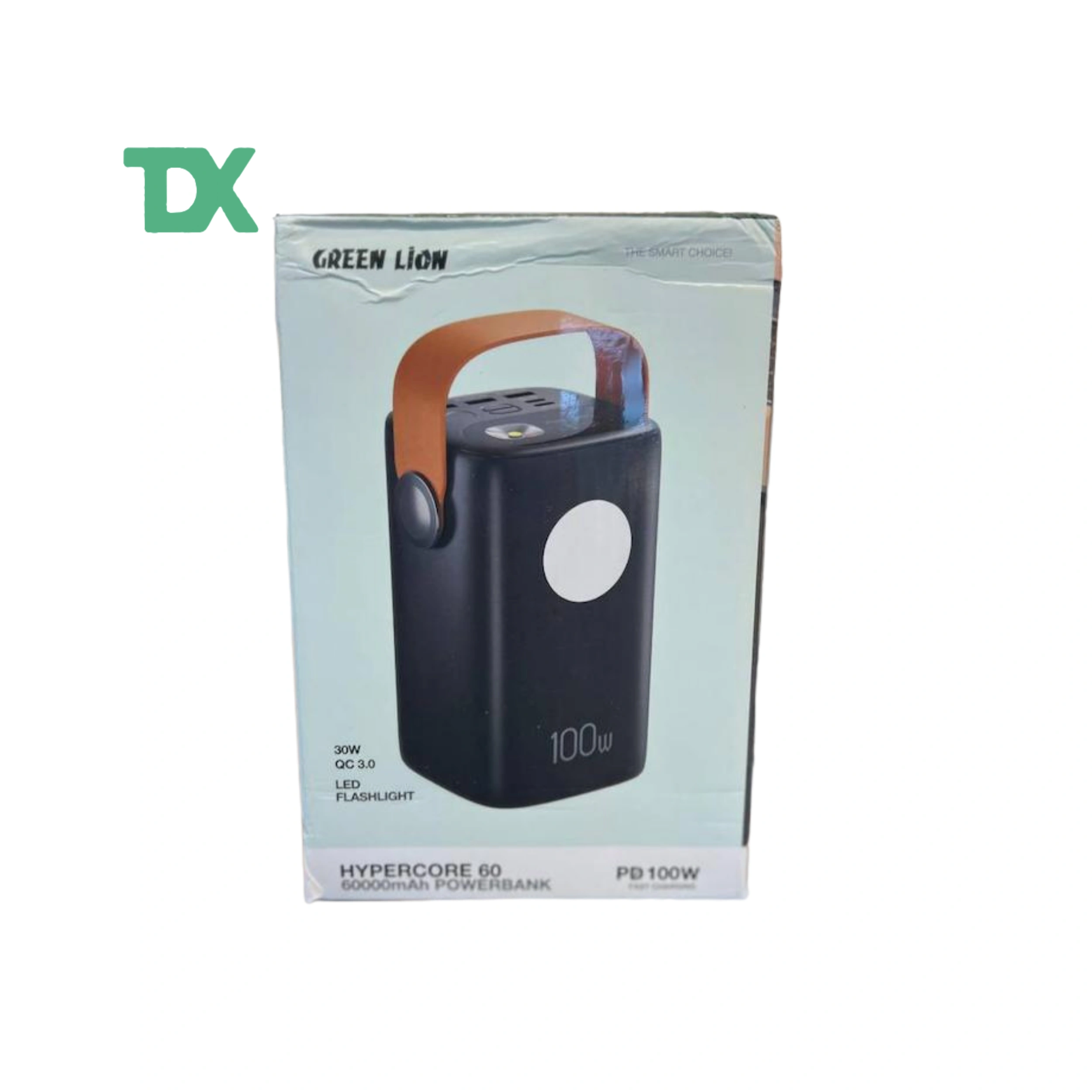 پاوربانک گرین‌لاین مدل HyperCore ظرفیت ۶۰٬۰۰۰mAh توان ۱۰۰ وات